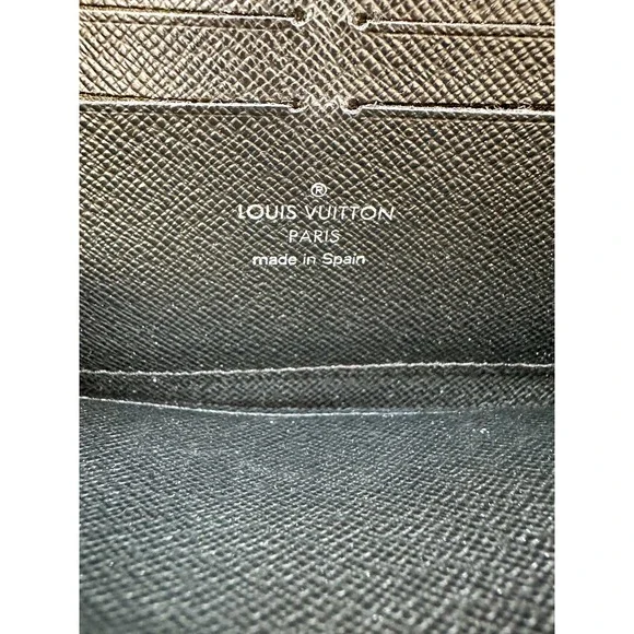 Louis Vuitton Black EPI Clemence Wallet